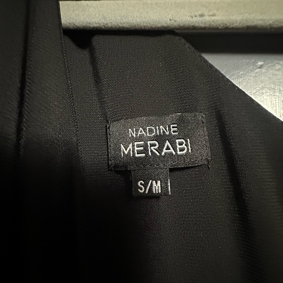 Nadine Merabi classic one shoulder gown - Picture 2 of 6